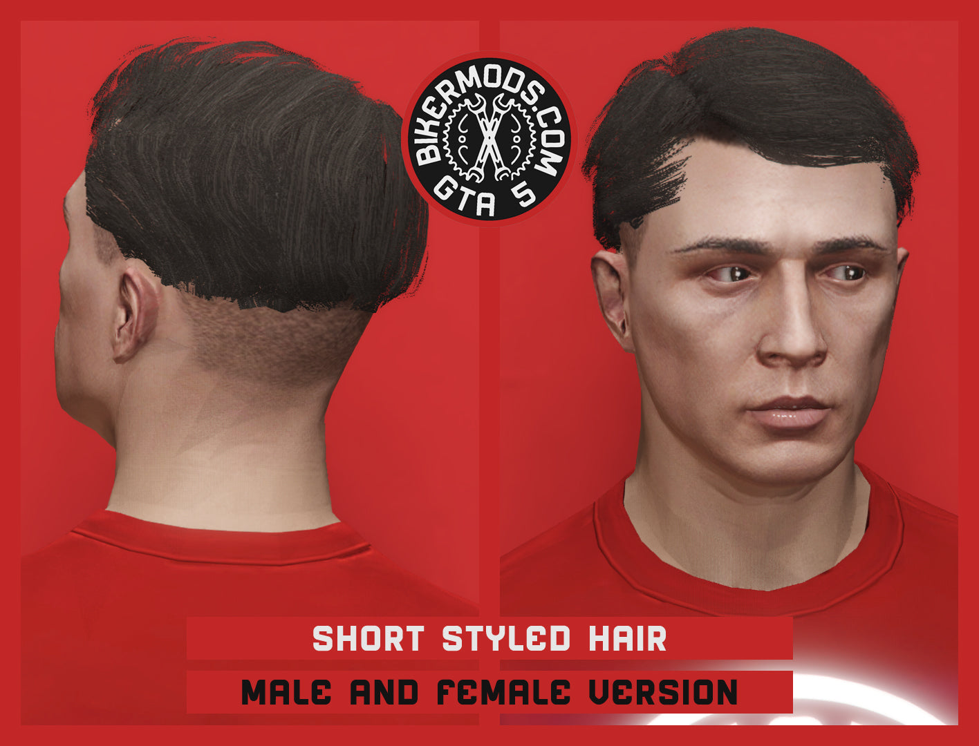 Short Styled Hair