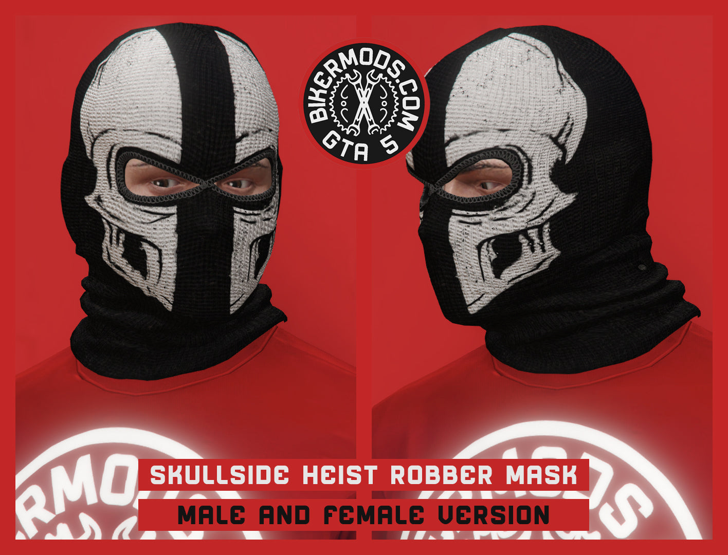Skullside Heist Robber Mask