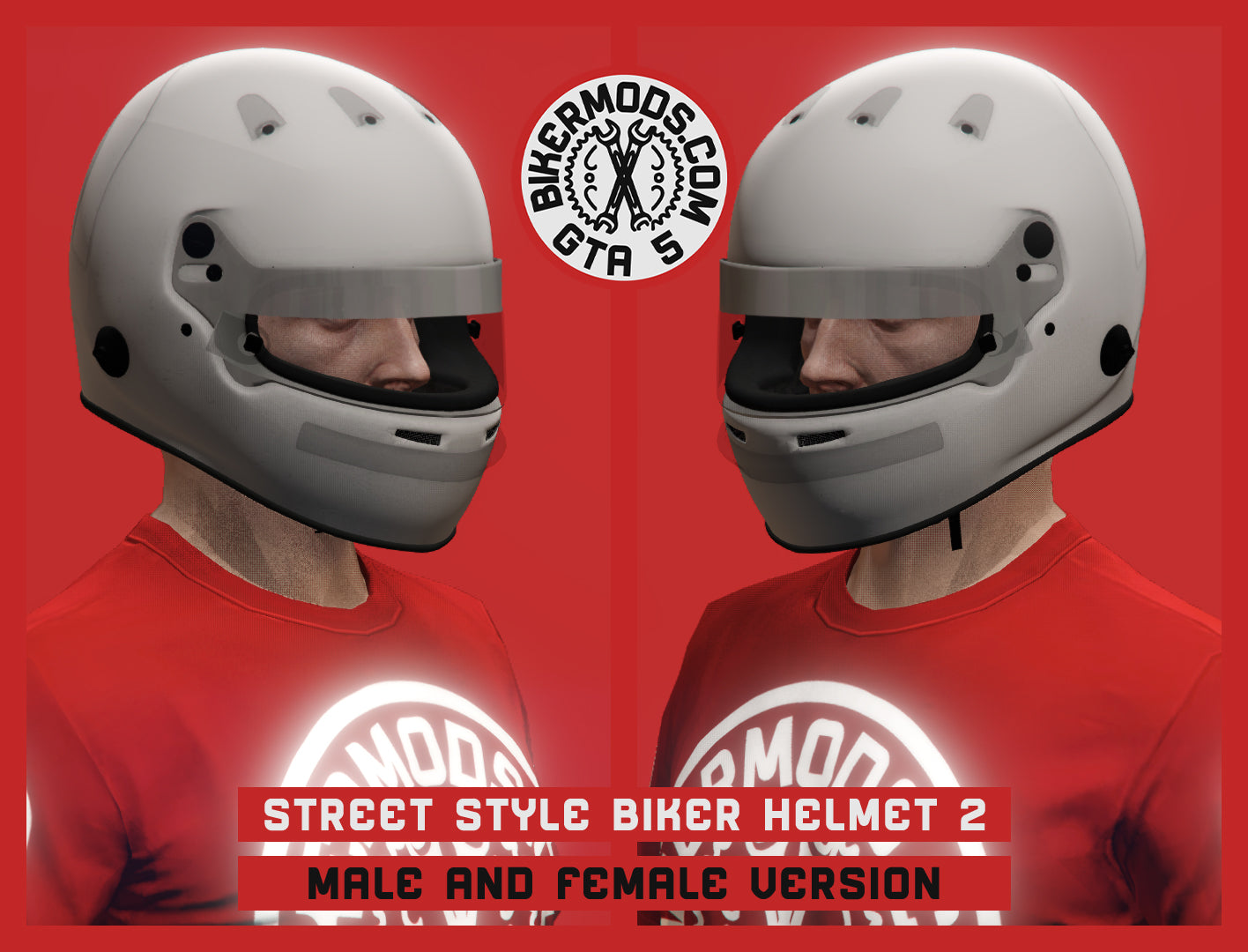 cool motorcycle helmet mods Street Style Biker Helmet 2 – GTA 5 Bikermods FiveM