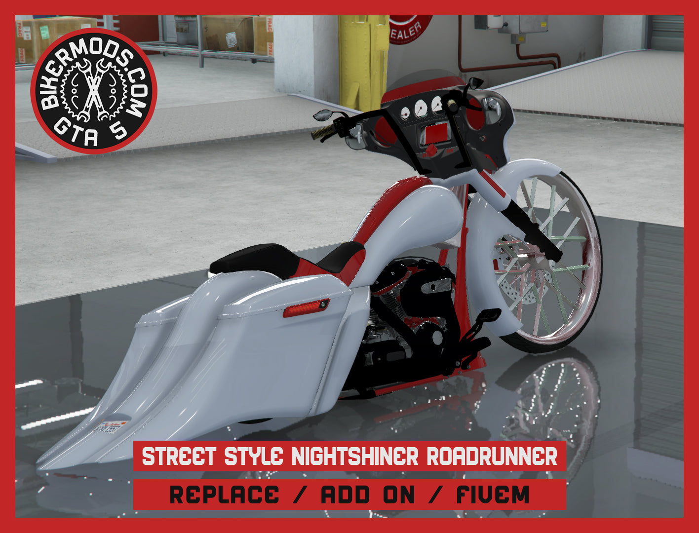 Street Style Nightshiner Roadrunner (Replace / Add On / FiveM) 225k Poly