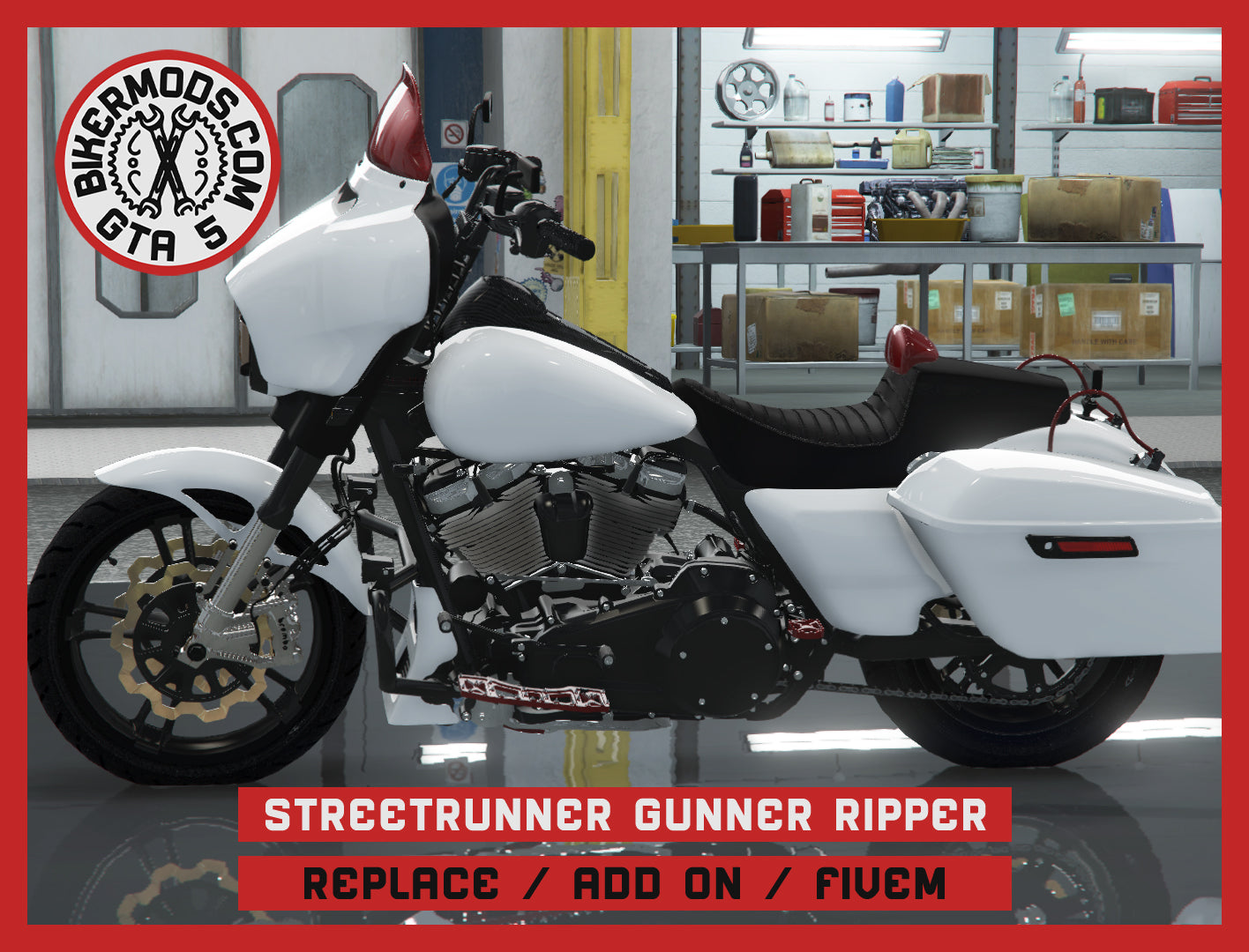 Streetrunner Gunner Ripper Edition (Replace / Add On / FiveM) 306k Poly