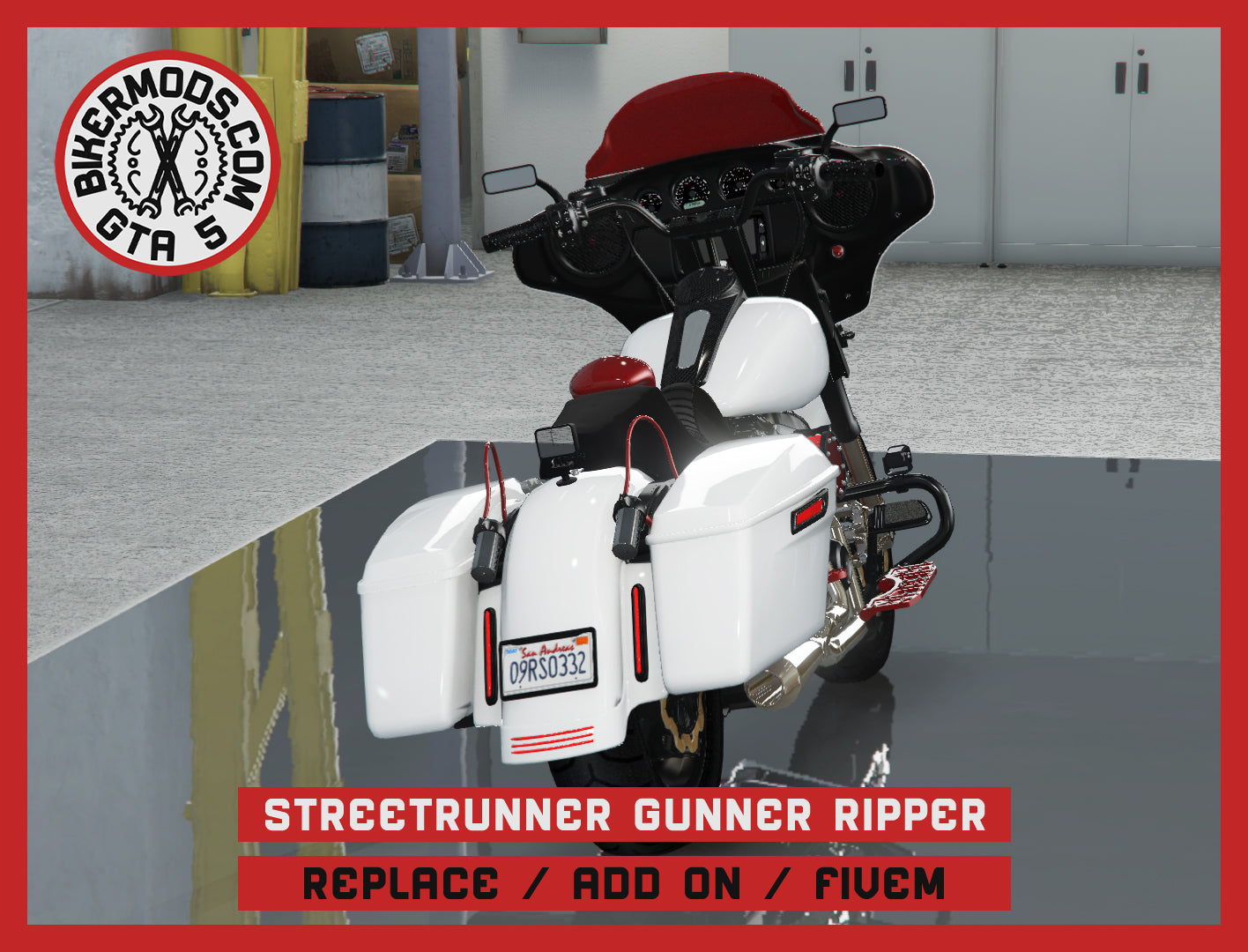 Streetrunner Gunner Ripper Edition (Replace / Add On / FiveM) 306k Poly