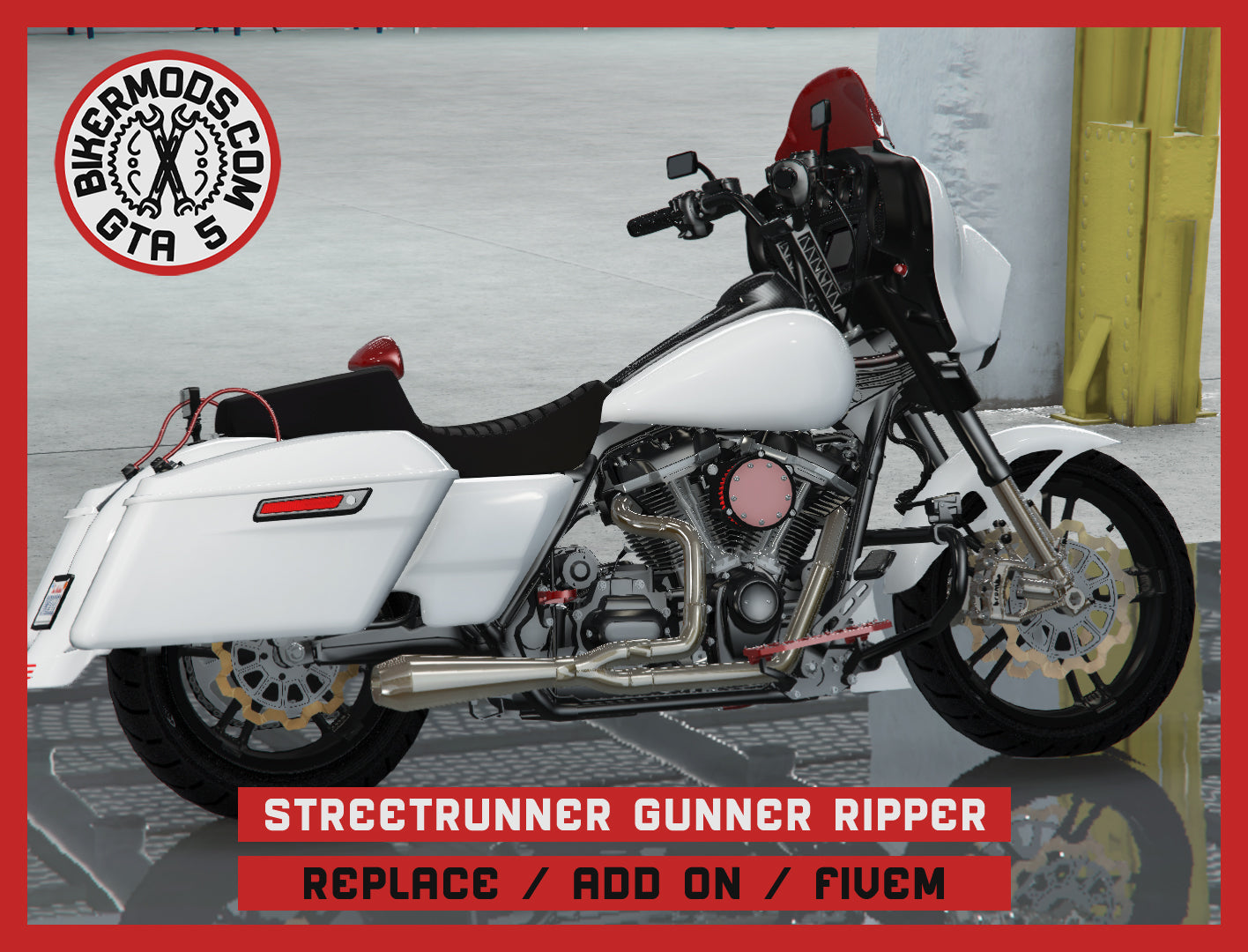 Streetrunner Gunner Ripper Edition (Replace / Add On / FiveM) 306k Poly