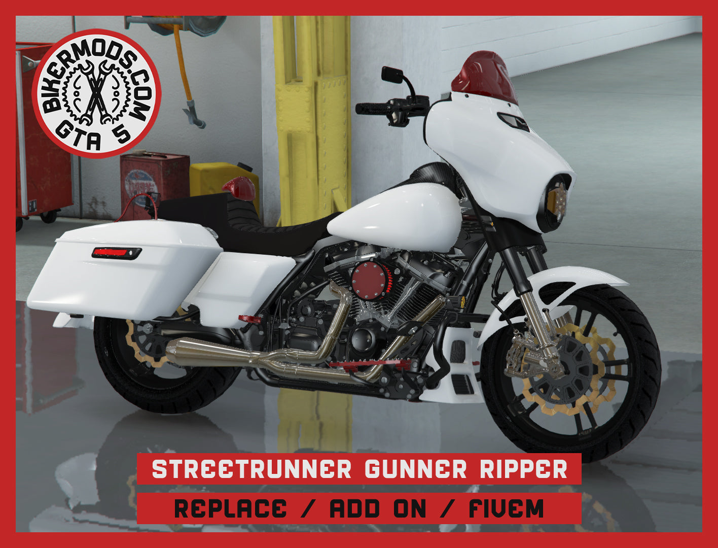 Streetrunner Gunner Ripper Edition (Replace / Add On / FiveM) 306k Poly