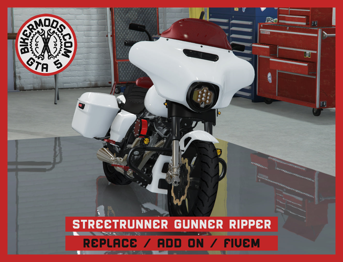 Streetrunner Gunner Ripper Edition (Replace / Add On / FiveM) 306k Poly