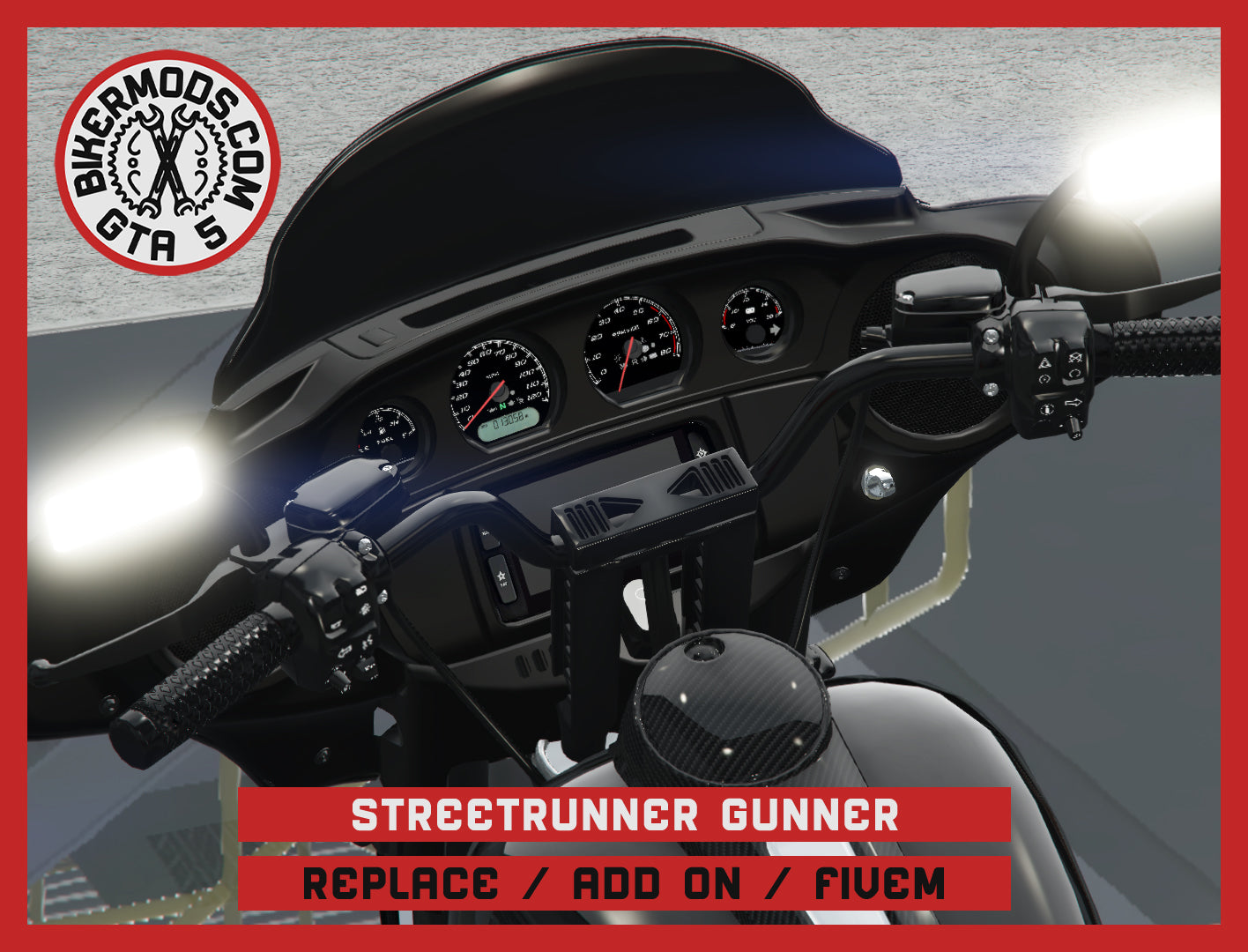 Streetrunner Gunner (Replace / Add On / FiveM) 296k Poly