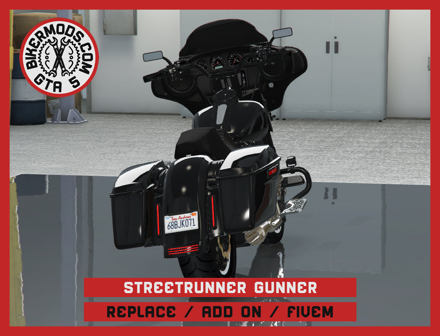 Streetrunner Gunner (Replace / Add On / FiveM) 296k Poly