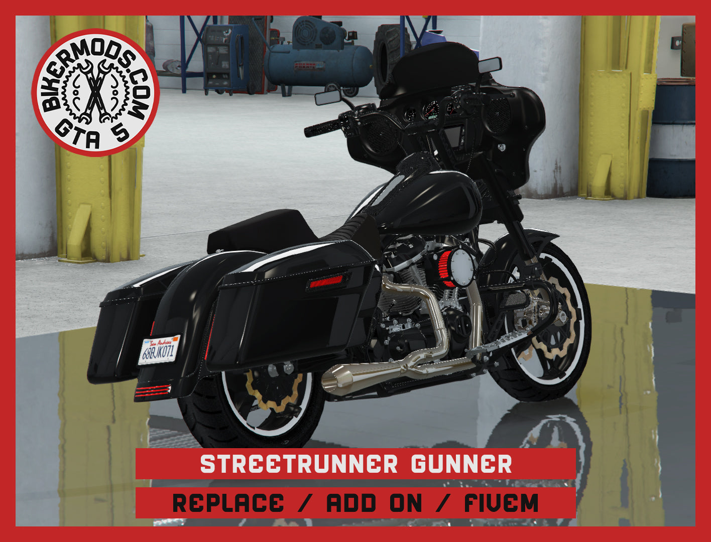 Streetrunner Gunner (Replace / Add On / FiveM) 296k Poly