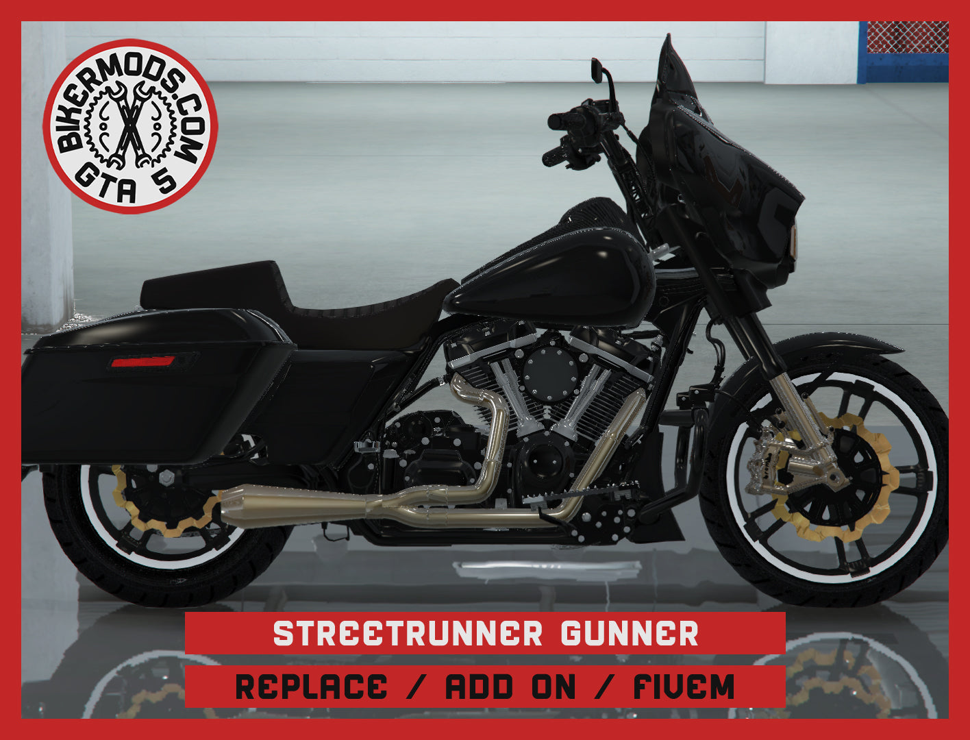 Streetrunner Gunner (Replace / Add On / FiveM) 296k Poly
