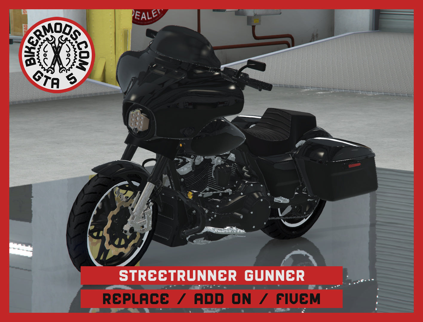 Streetrunner Gunner (Replace / Add On / FiveM) 296k Poly