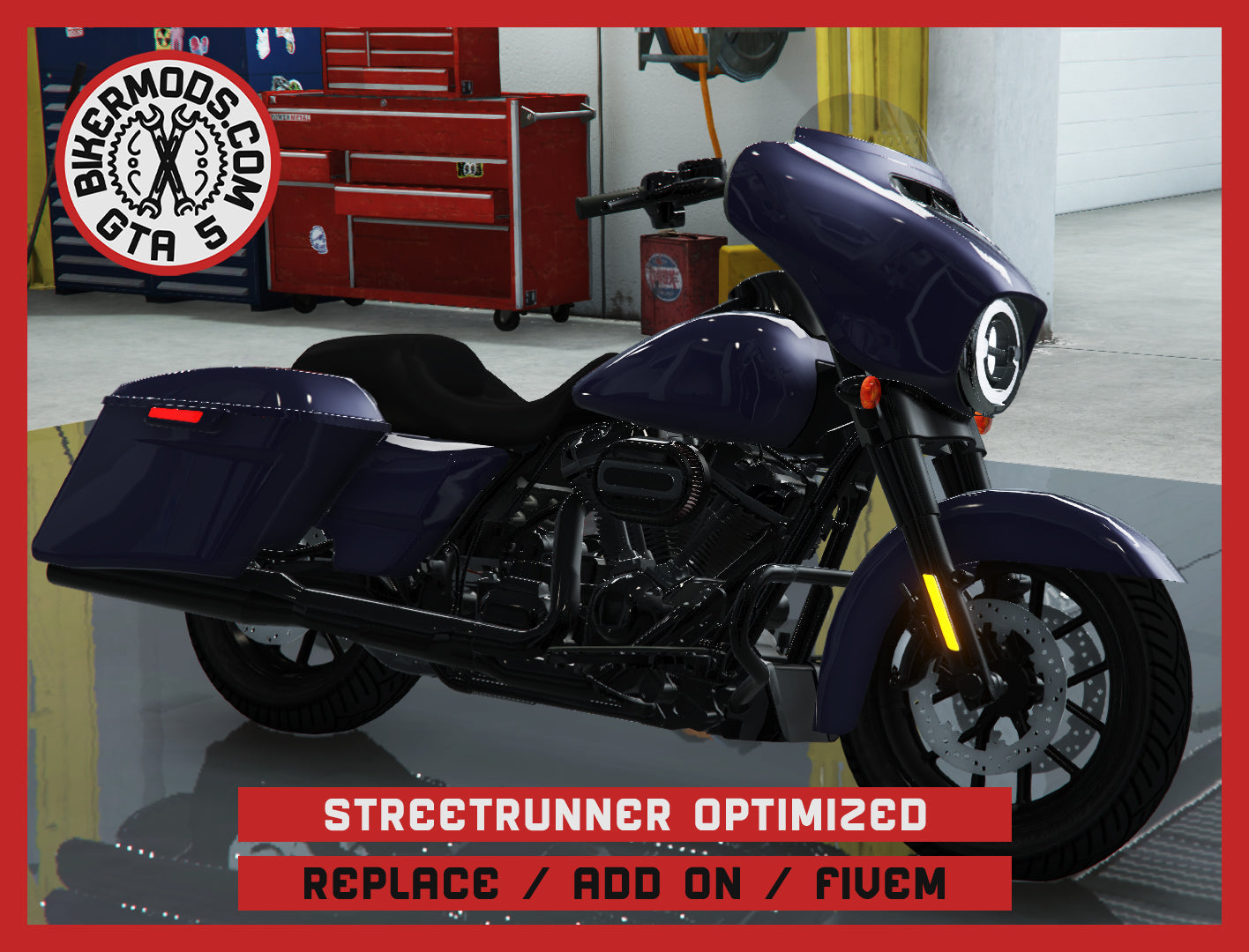 Streetrunner Optimized (Replace / Add On / FiveM) 146k Poly