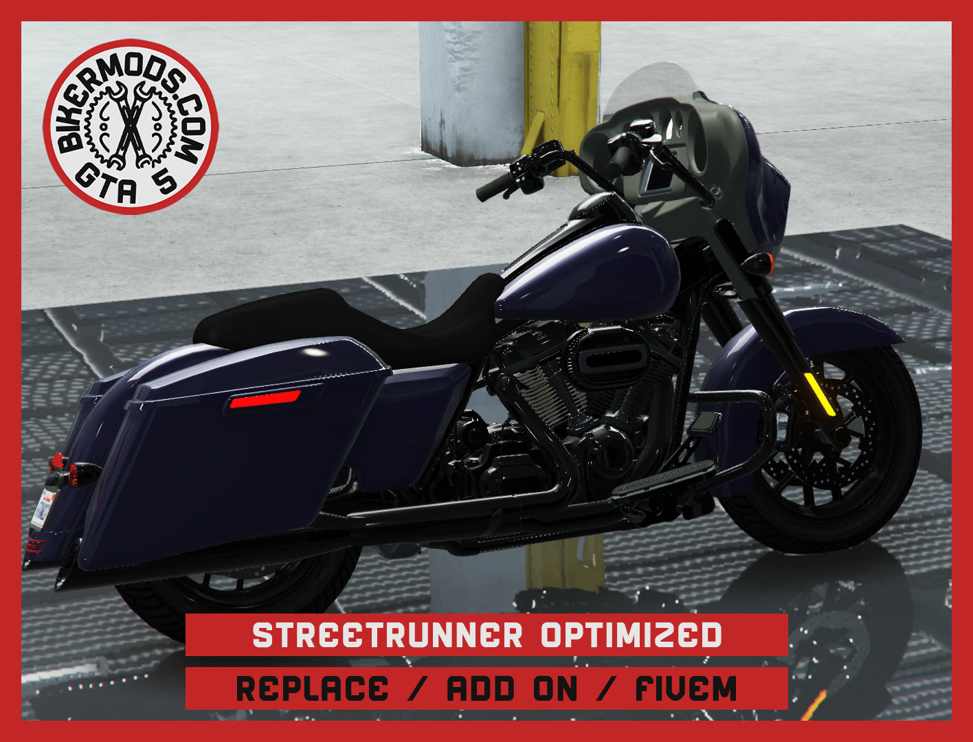 Streetrunner Optimized (Replace / Add On / FiveM) 146k Poly