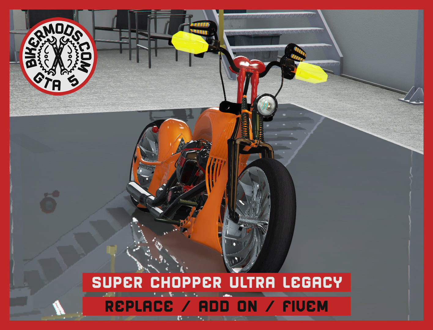 Super Chopper Legacy Ultra (Replace / Add On / FiveM) 325k Poly