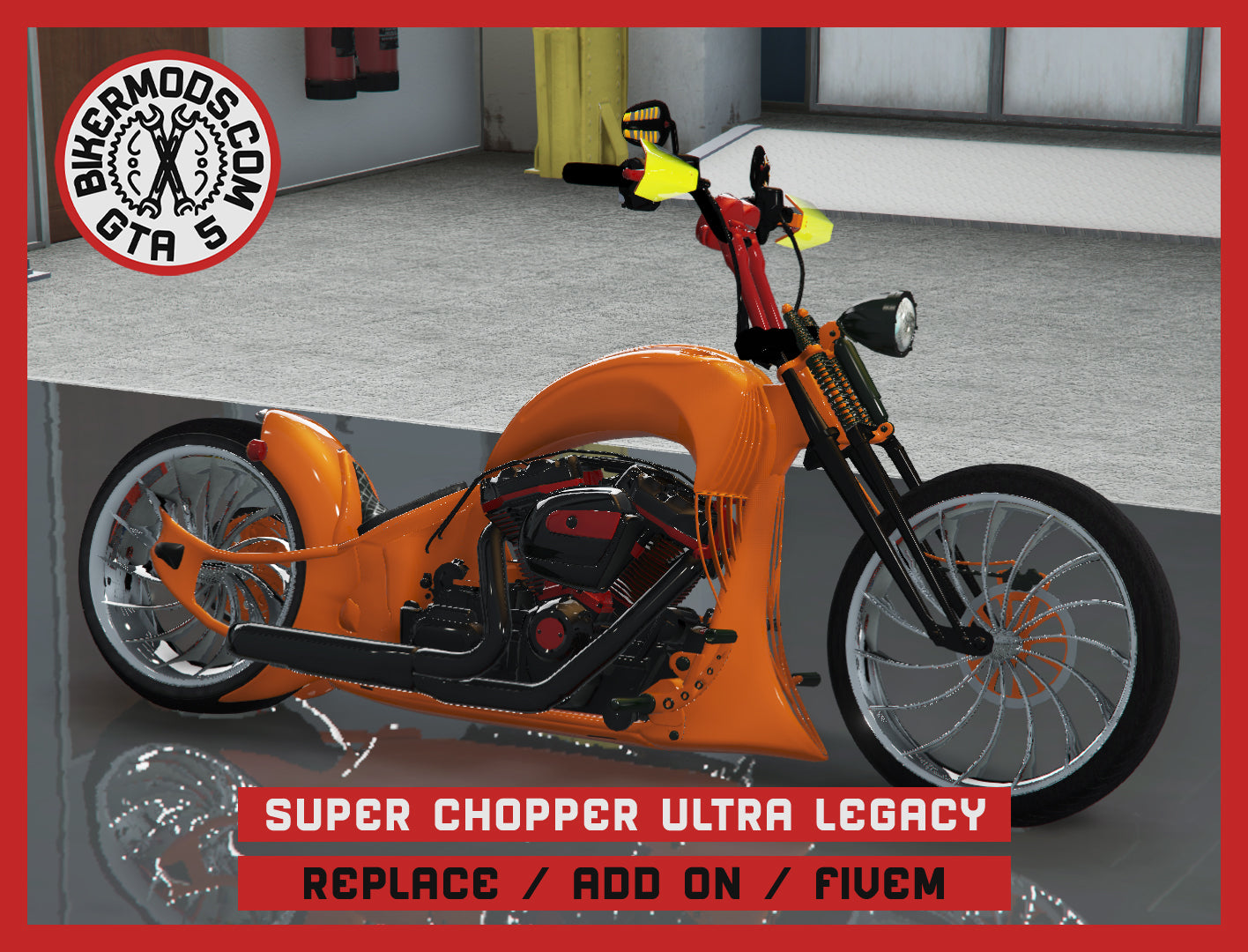 Super Chopper Legacy Ultra (Replace / Add On / FiveM) 325k Poly