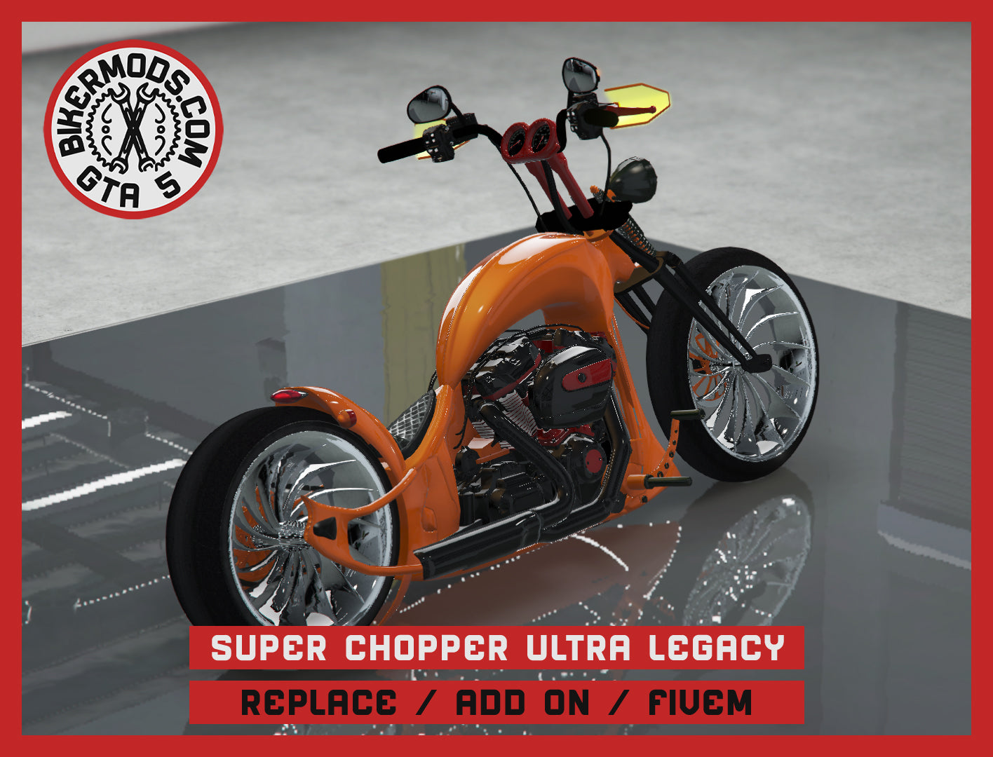 Super Chopper Legacy Ultra (Replace / Add On / FiveM) 325k Poly