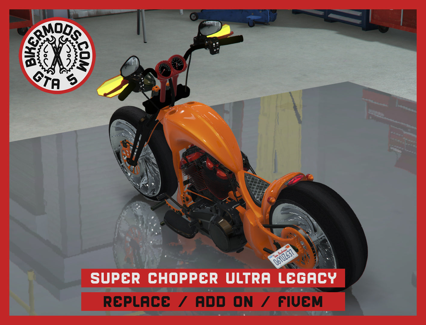 Super Chopper Legacy Ultra (Replace / Add On / FiveM) 325k Poly