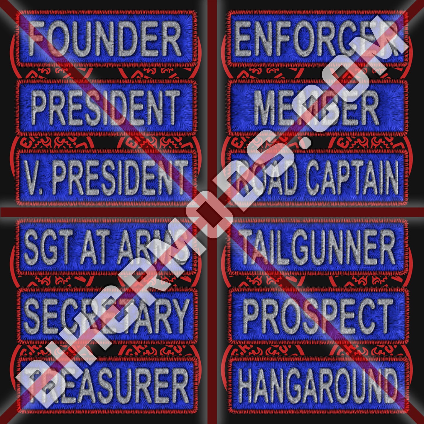 Swole Boys MC Style Ranks Flash Set