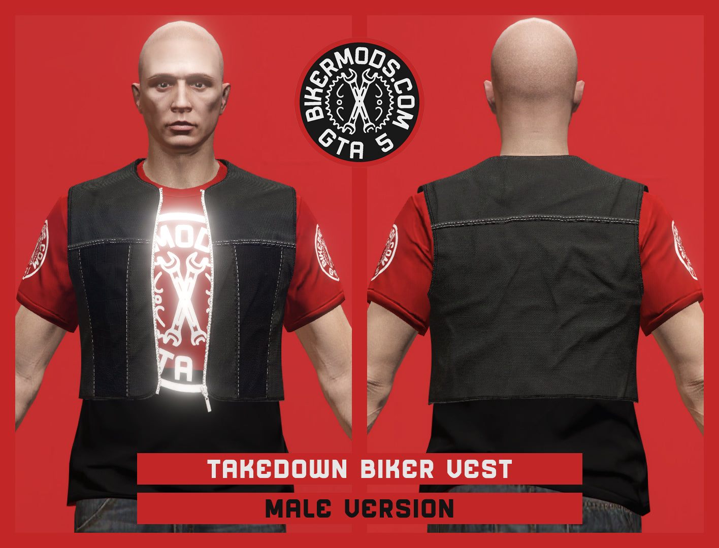Takedown Biker Vest (Male)