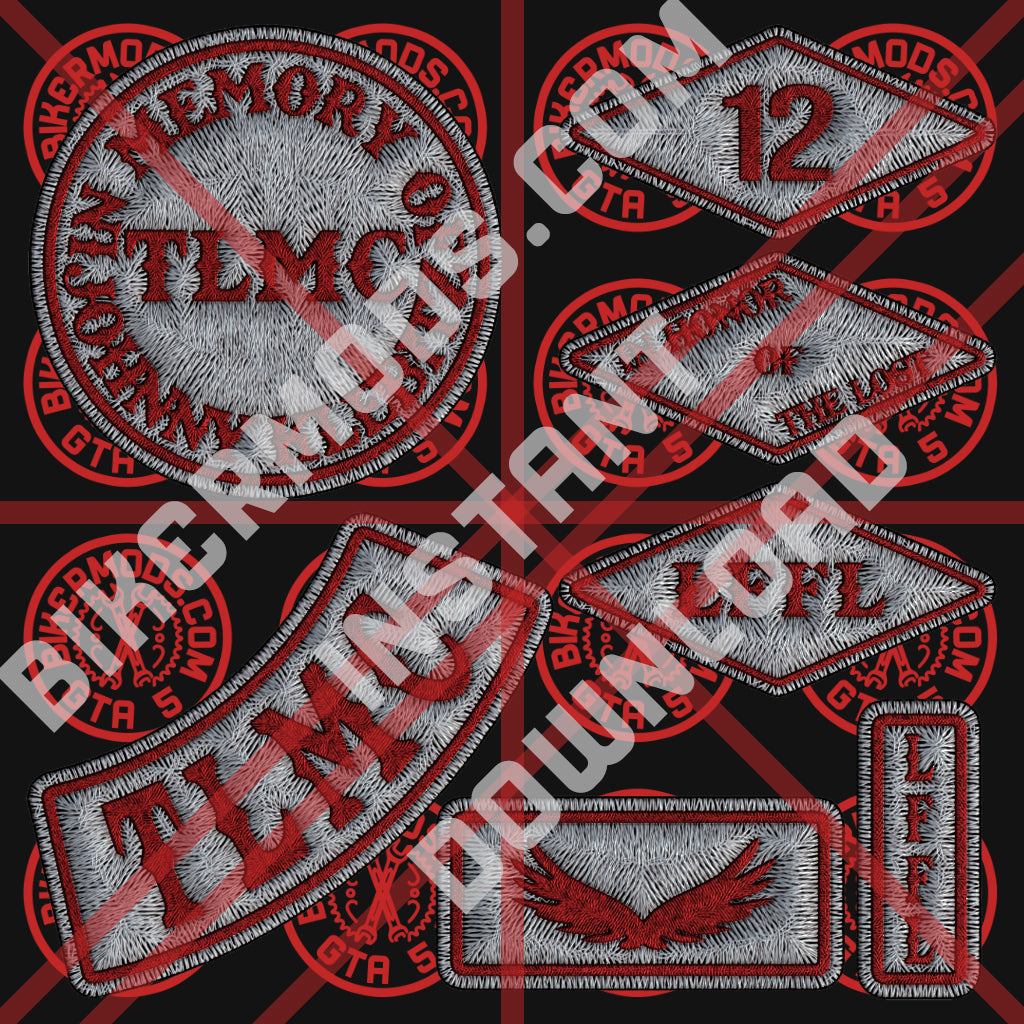 The Lost MC Flash Pack (White / Red)