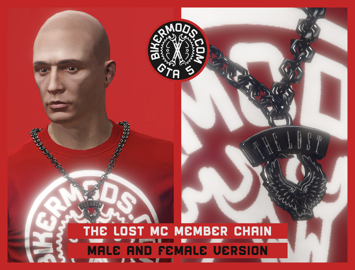 The Lost MC Member Chain / Necklace