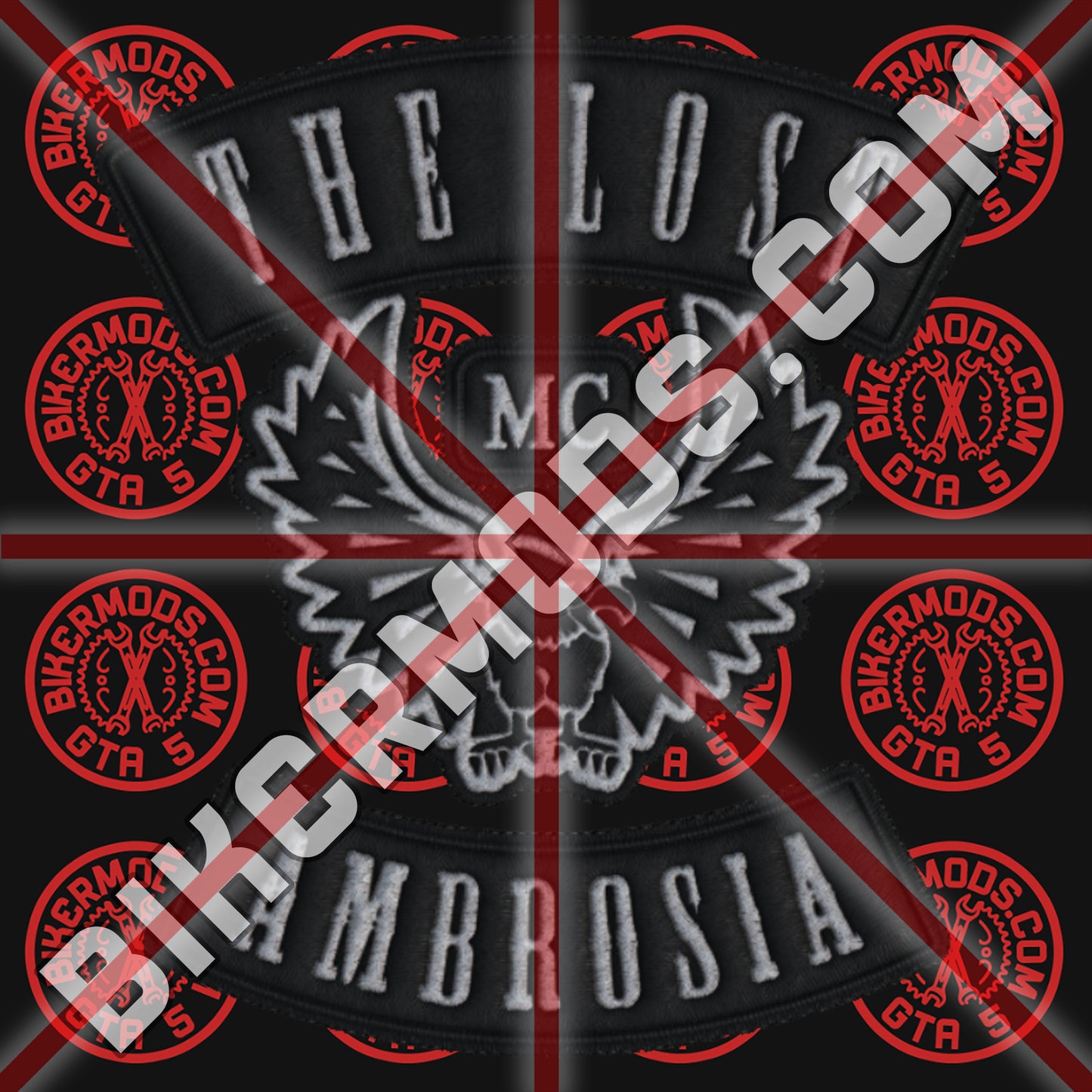 The Lost MC (Ambrosia) Blacked Out Style