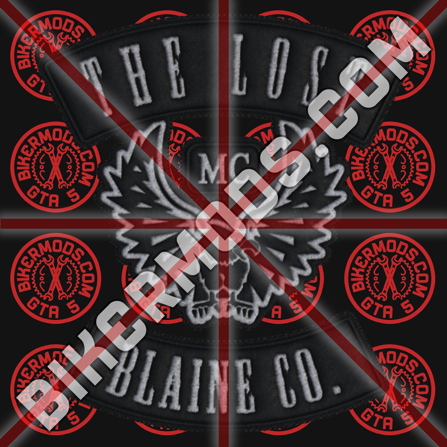 The Lost MC (Blaine Co.) Blacked Out Style