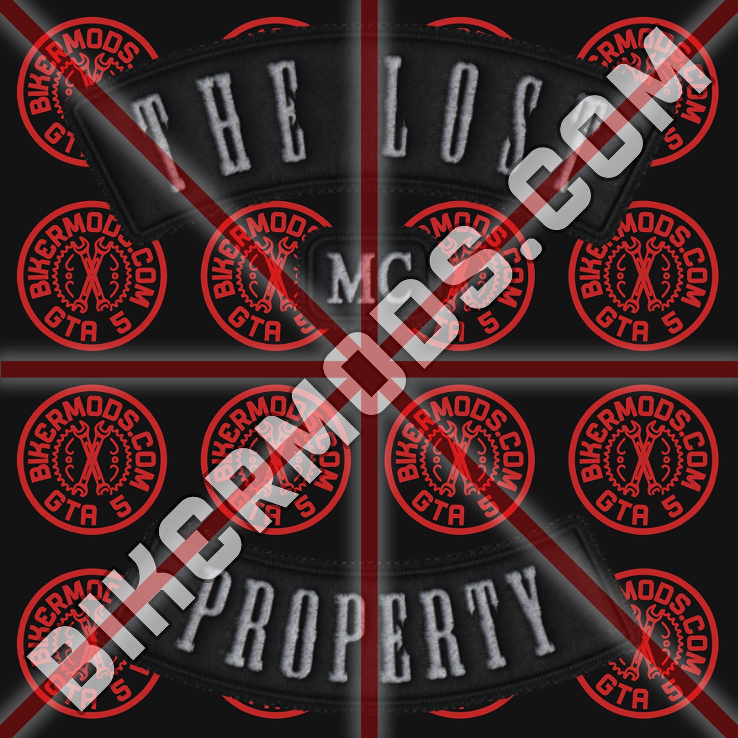 The Lost MC (Property) Blacked Out Style