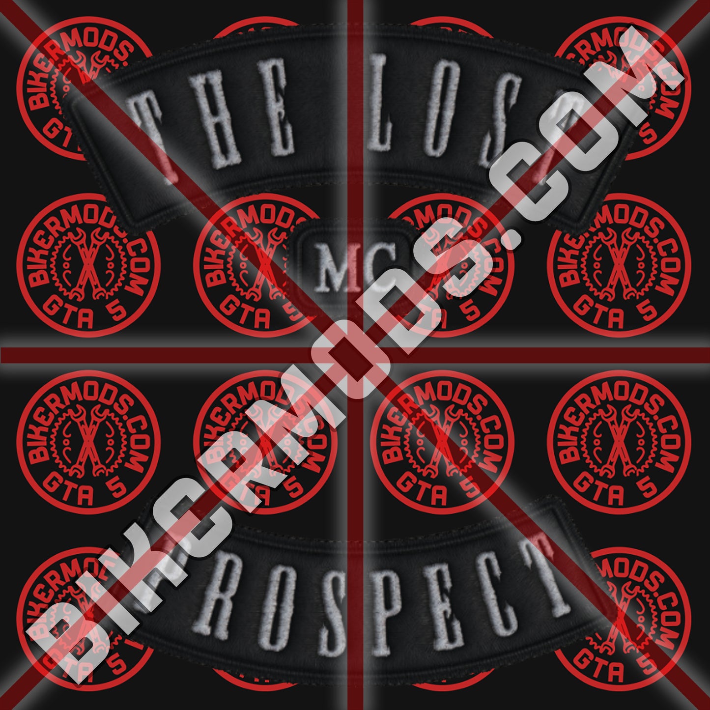 The Lost MC (Prospect) Blacked Out Style