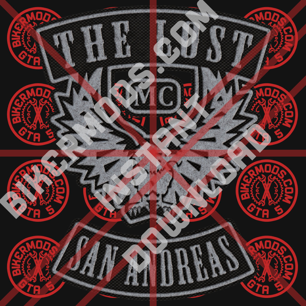 The Lost MC (San Andreas) Textured Black Style – GTA 5 Bikermods