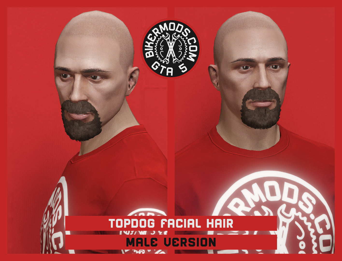 Topdog Facial Hair
