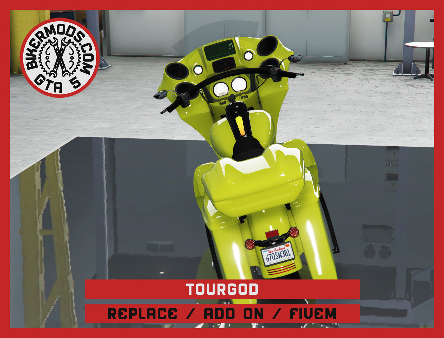 Tourgod (Replace / Add On / FiveM) Animated RGB Lights 241k Poly
