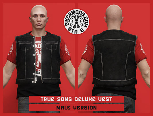 True Sons Deluxe Vest (Male) Open
