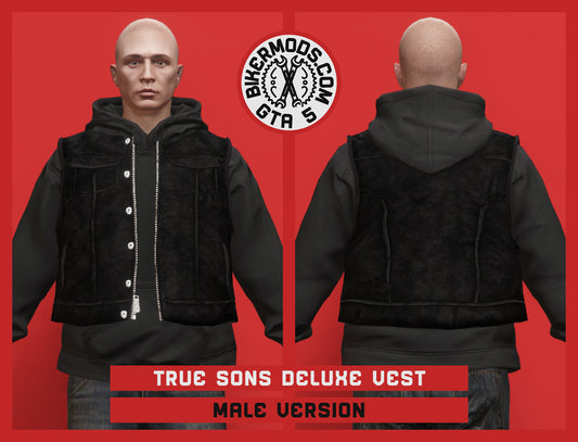 True Sons Deluxe Vest (Male) Hoodie Fit