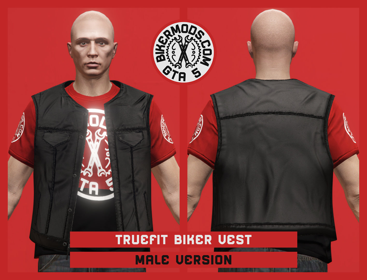 Truefit Biker Vest (Male)