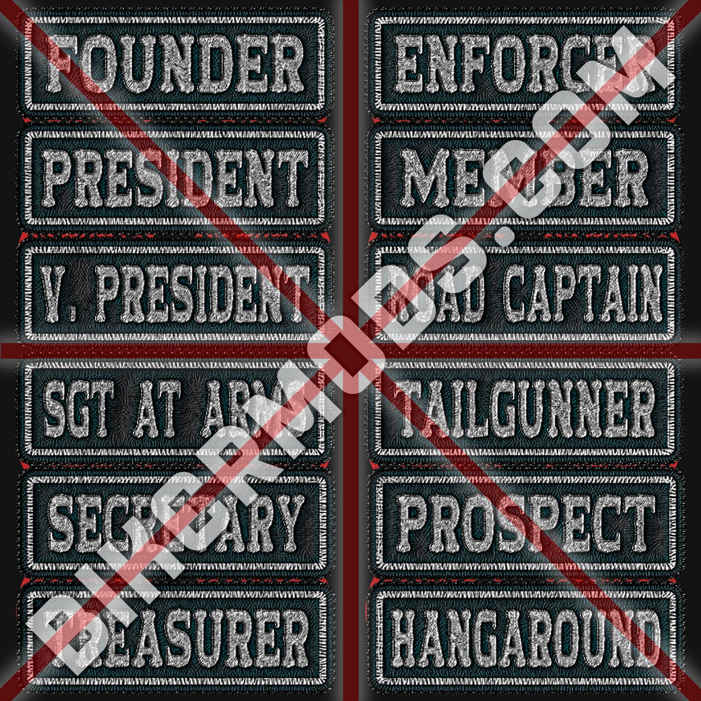 Ultimate Generic Ranks Flash Set (Black & White)