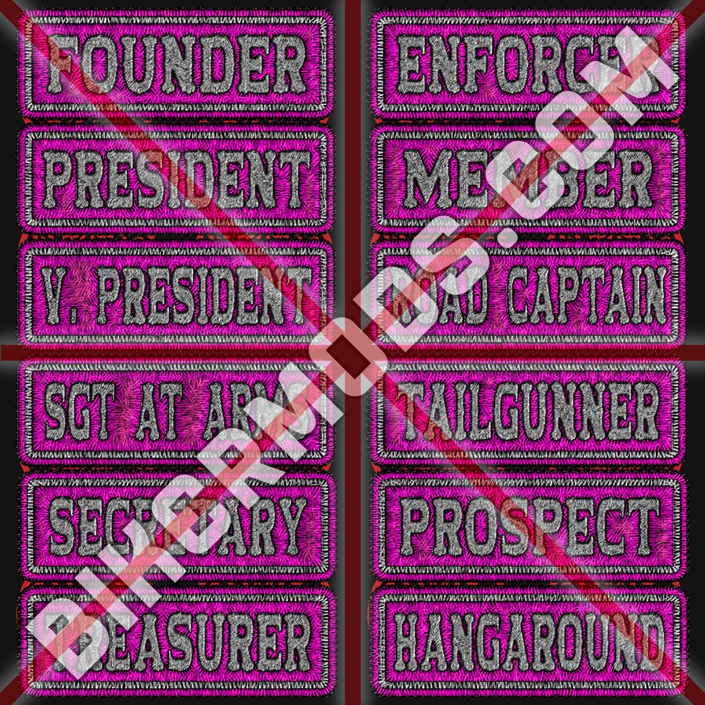 Ultimate Generic Ranks Flash Set (Pink & White)