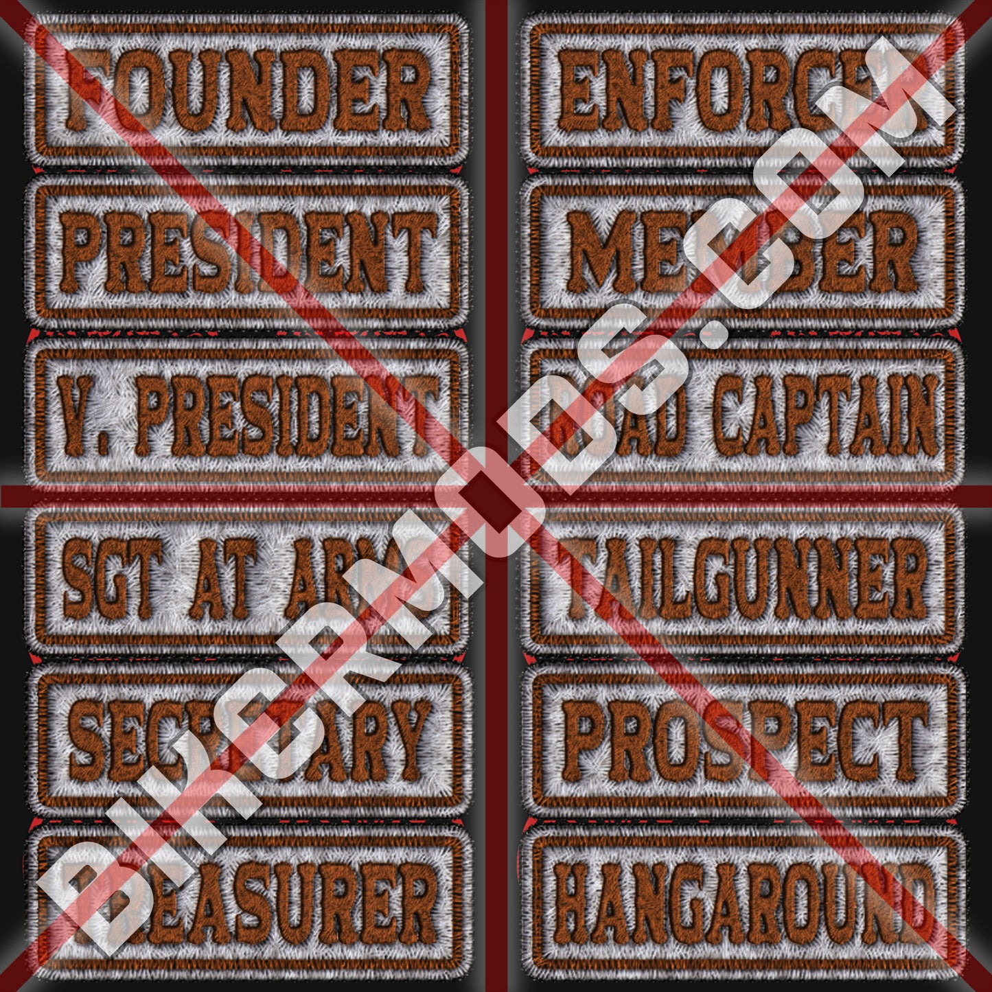 Ultimate Generic Ranks Flash Set (White & Orange)