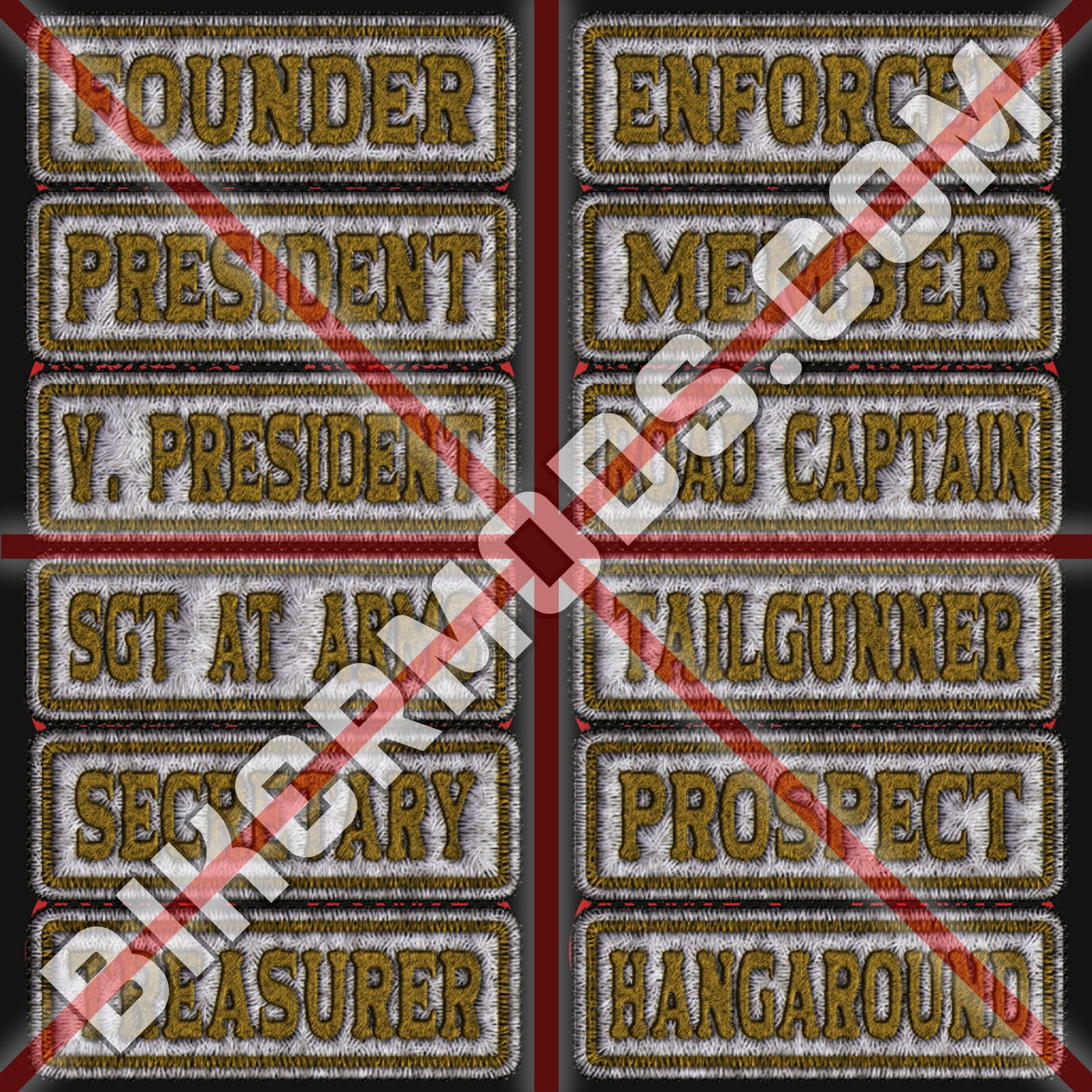 Ultimate Generic Ranks Flash Set (White & Yellow)