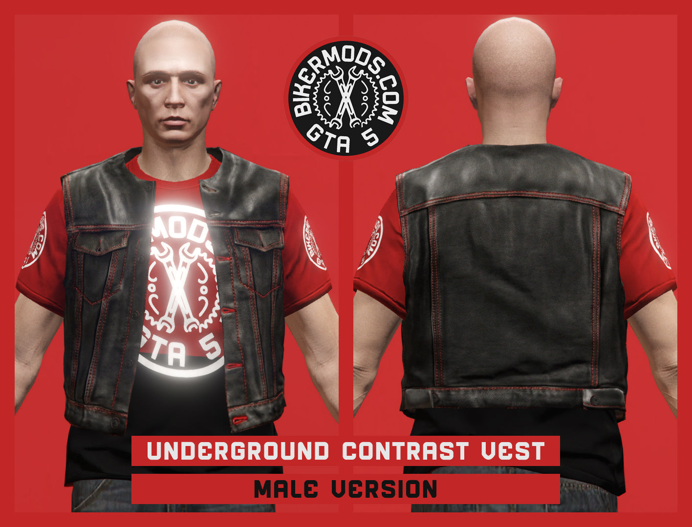 Underground Contrast Vest (Male)