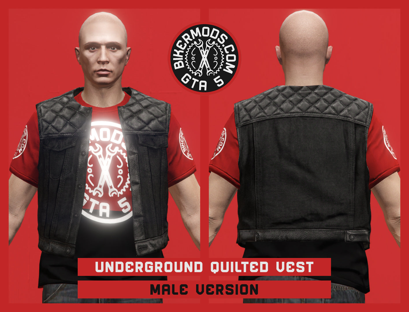 Underground Quilted Vest (Male)