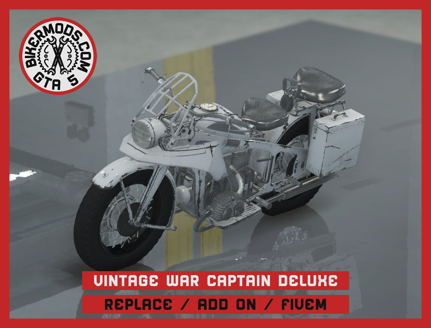 Vintage War Captain Deluxe (Replace / Add On / FiveM) 120k Poly
