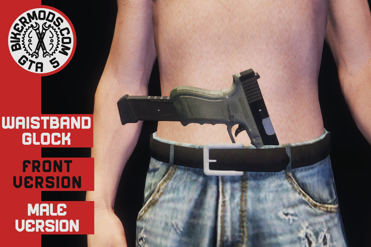 Waistband Glock Extended (Front)