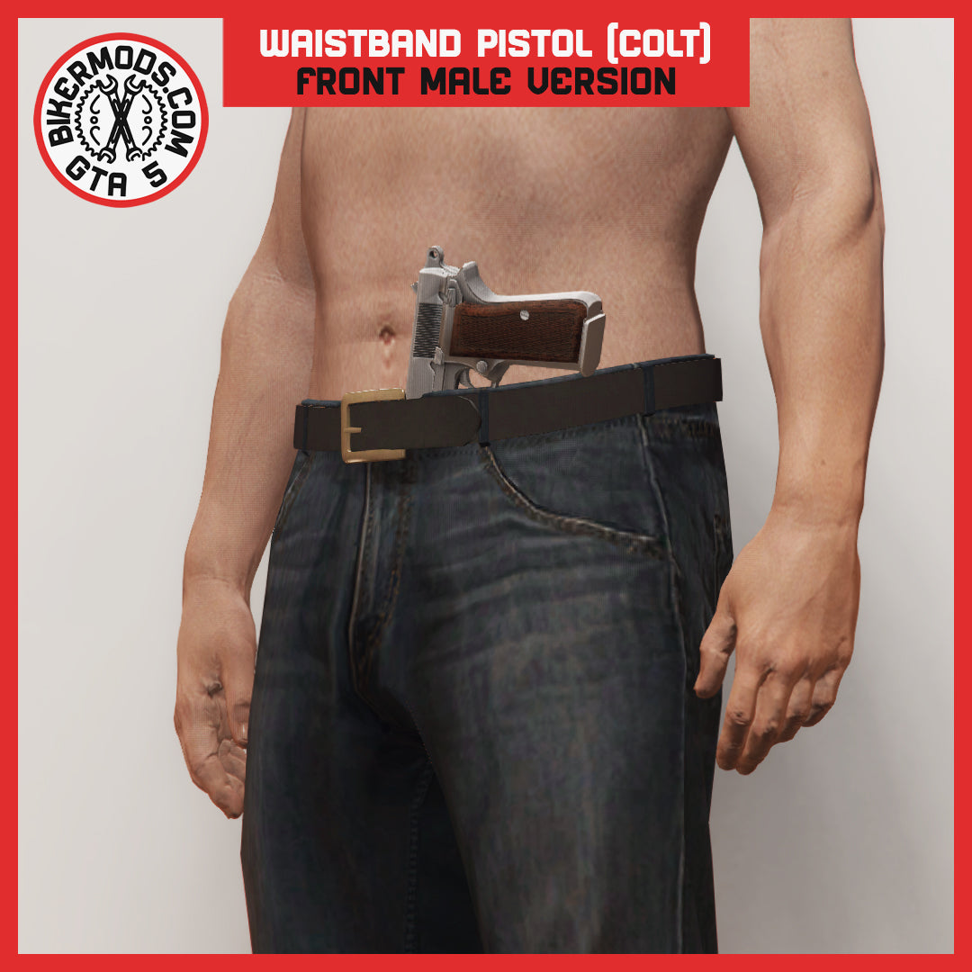 Waistband Pistol (Colt) Front