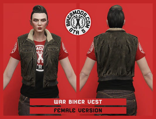 War Biker Vest (Female)