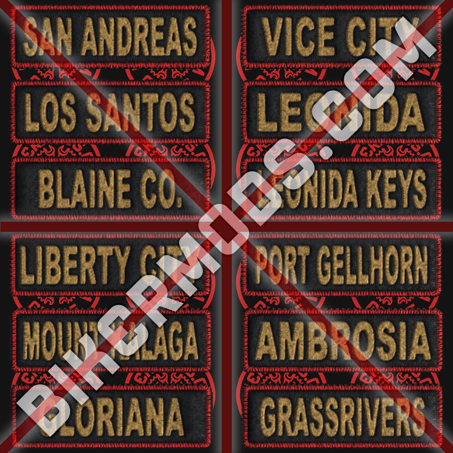 Warlocks MC Style Locations Flash Set