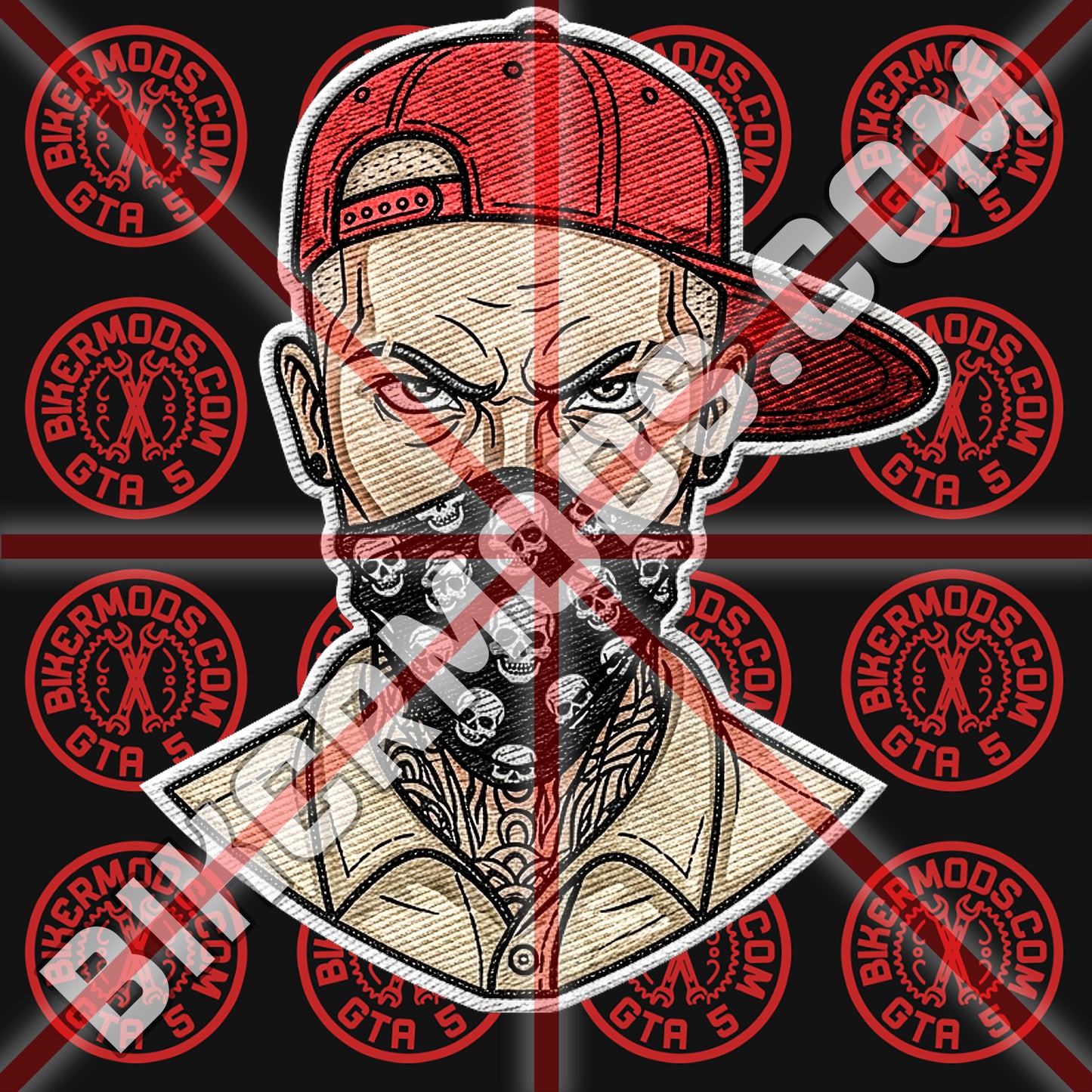 West Coast Gangster Emblem