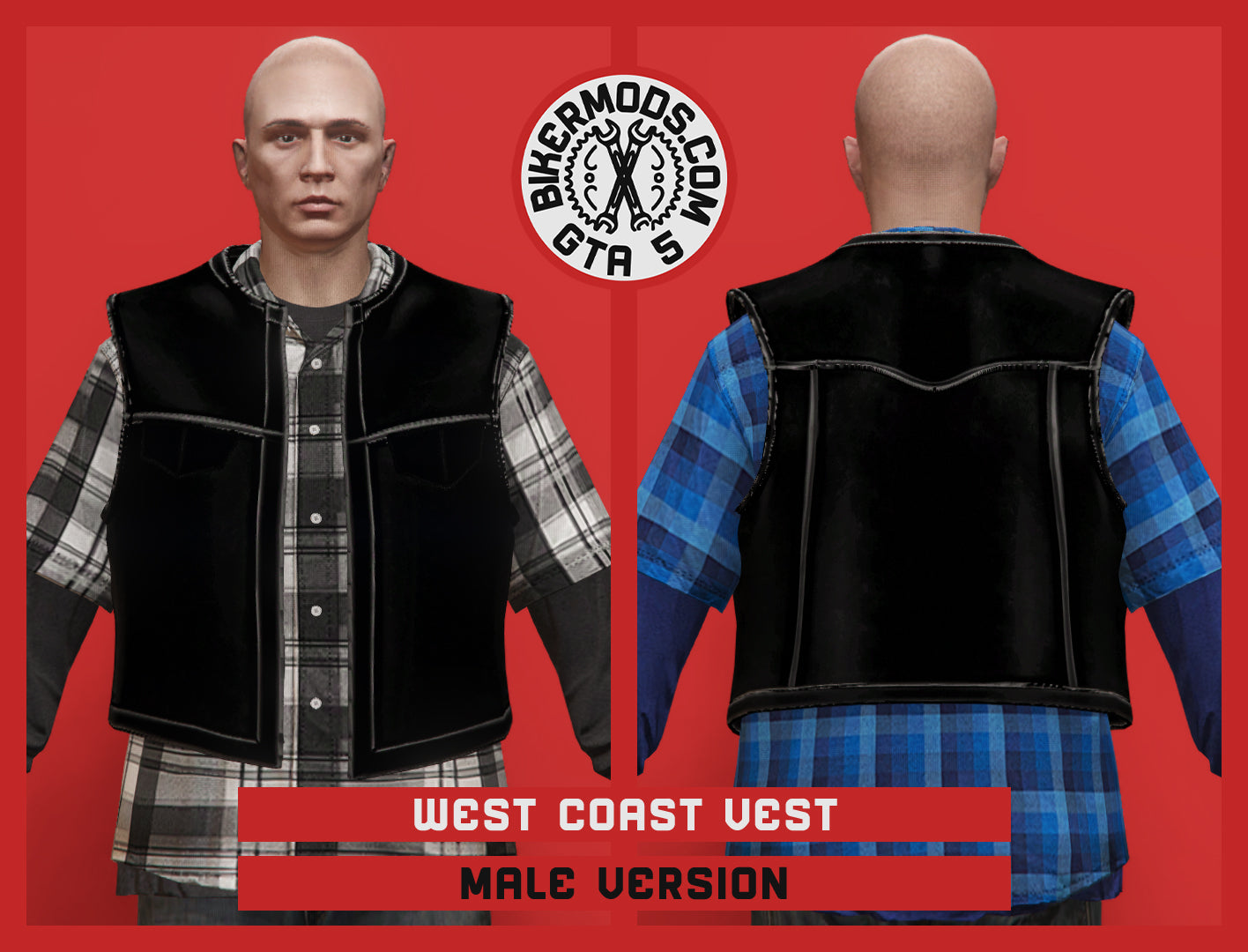 West Coast Vest (Male) Large Size