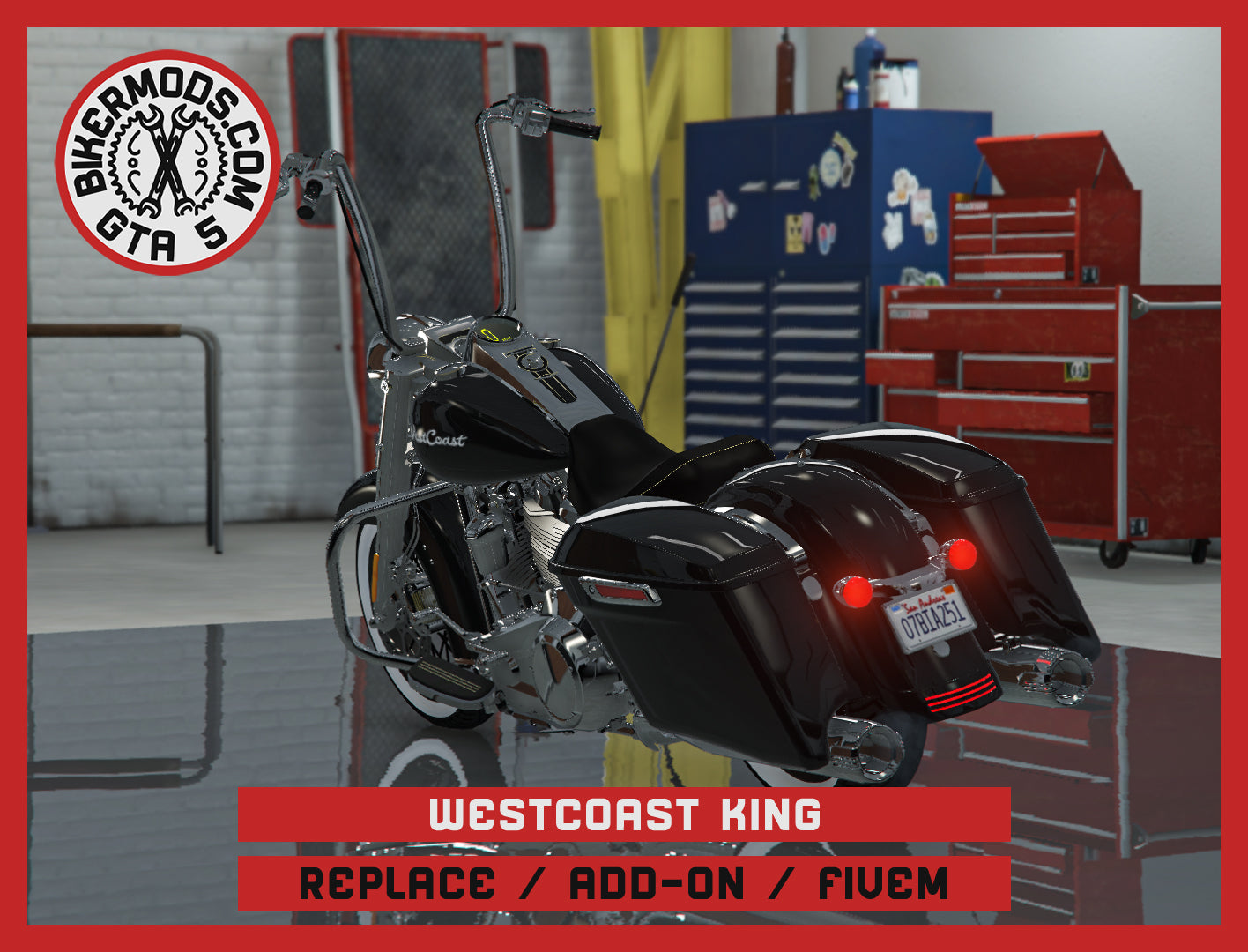 Westcoast King (Replace / Add On / FiveM) 173k Poly