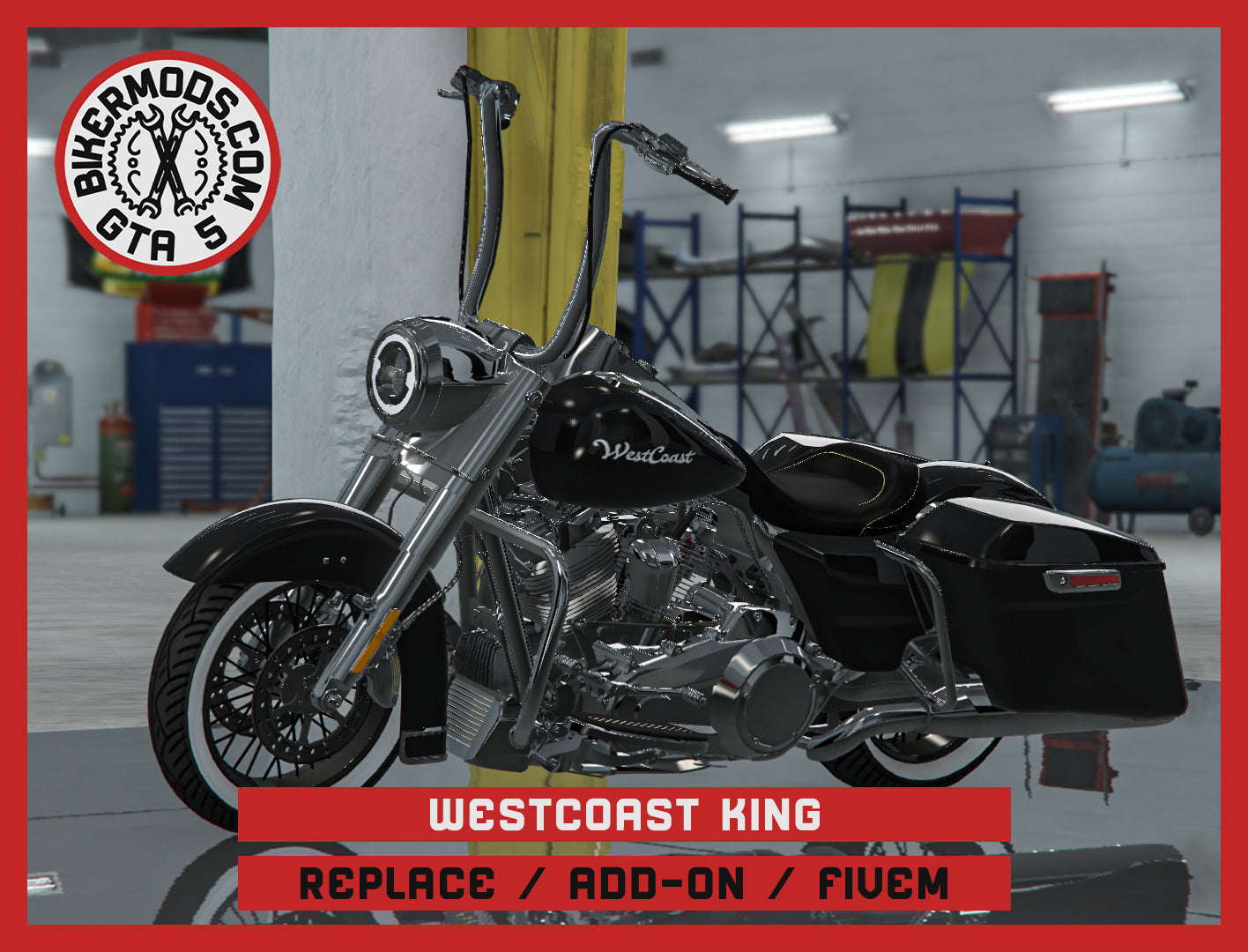 Westcoast King (Replace / Add On / FiveM) 173k Poly