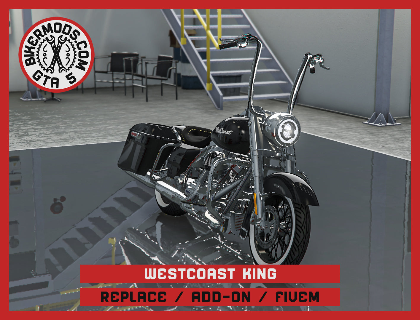 Westcoast King (Replace / Add On / FiveM) 173k Poly